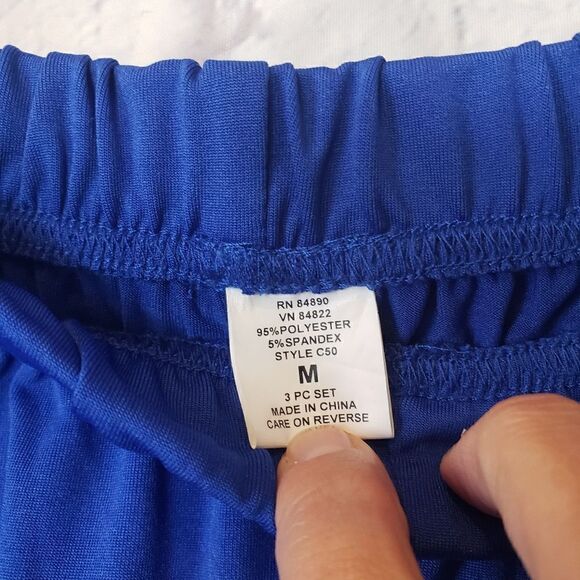 SALON STUDIO 2 Piece Sleeveless Jersey-knit Pants Set - Picture 7 of 8